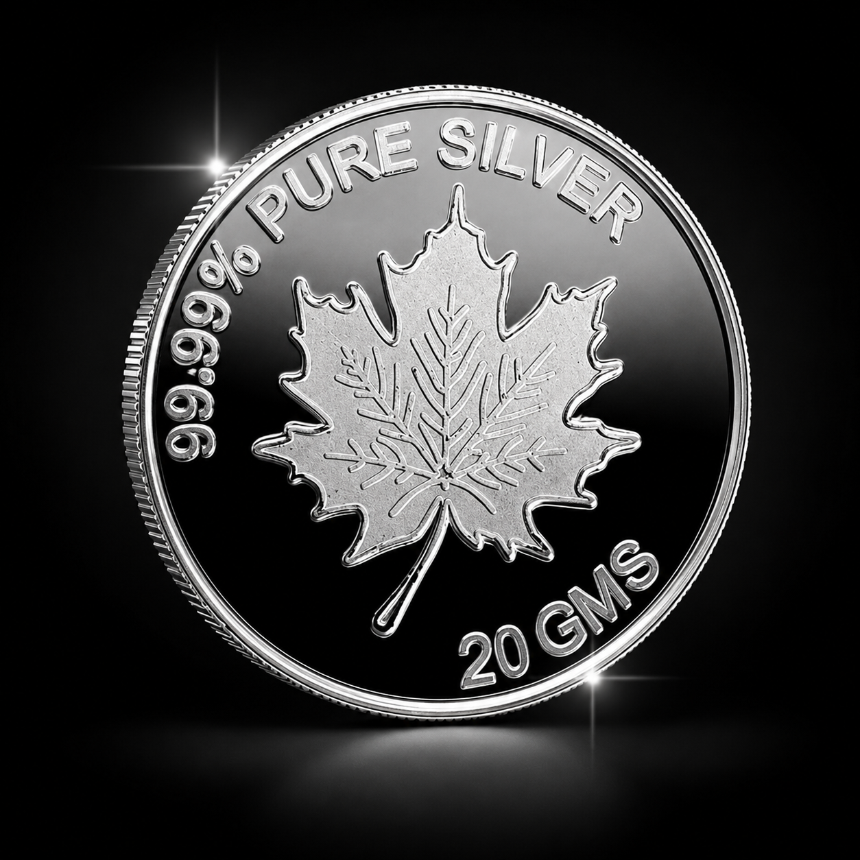 Plain Silver Coin 20.000 grams - Image 2