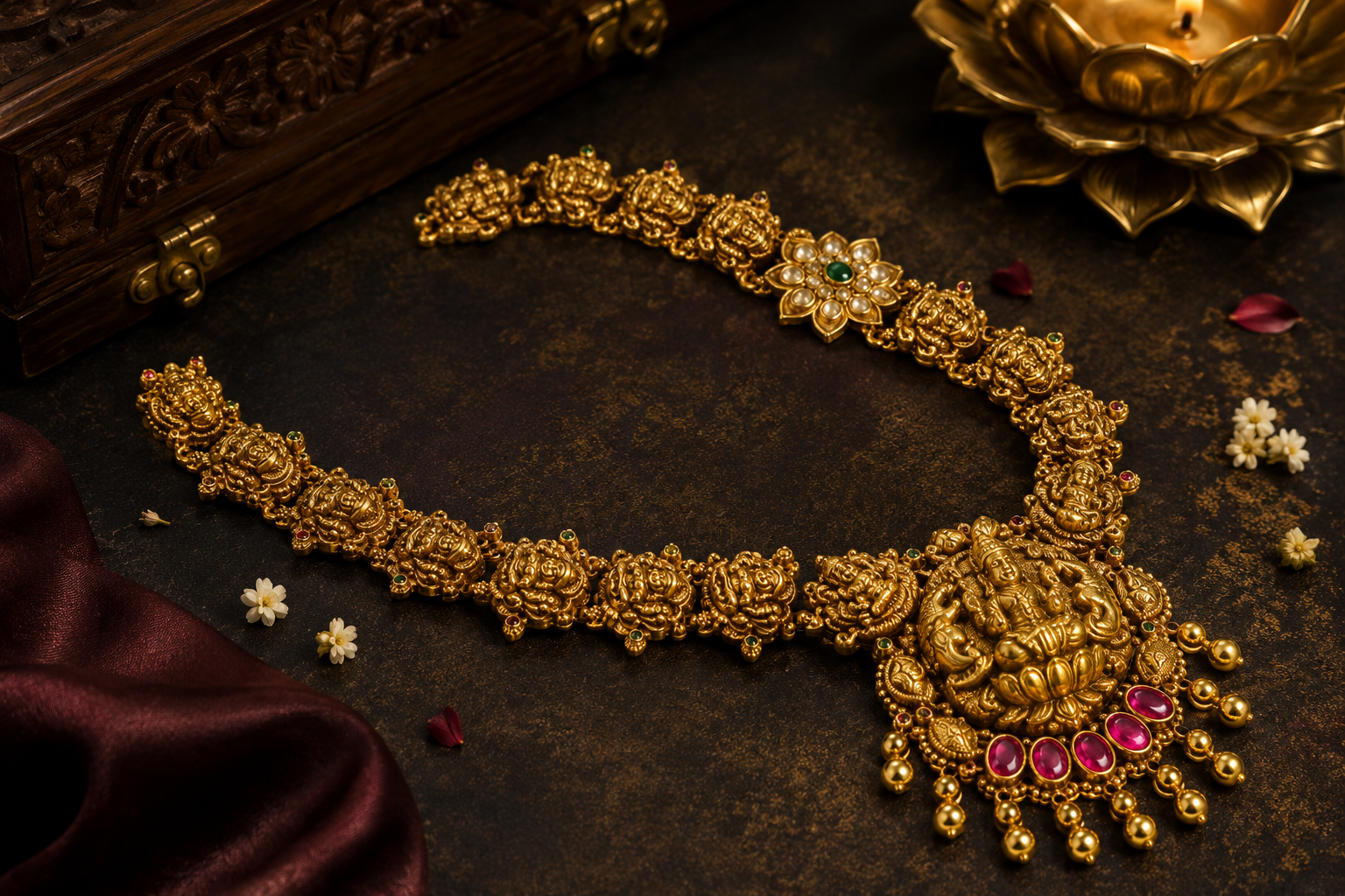 Traditional Lakshmi Pathakkam Haram - Image 4