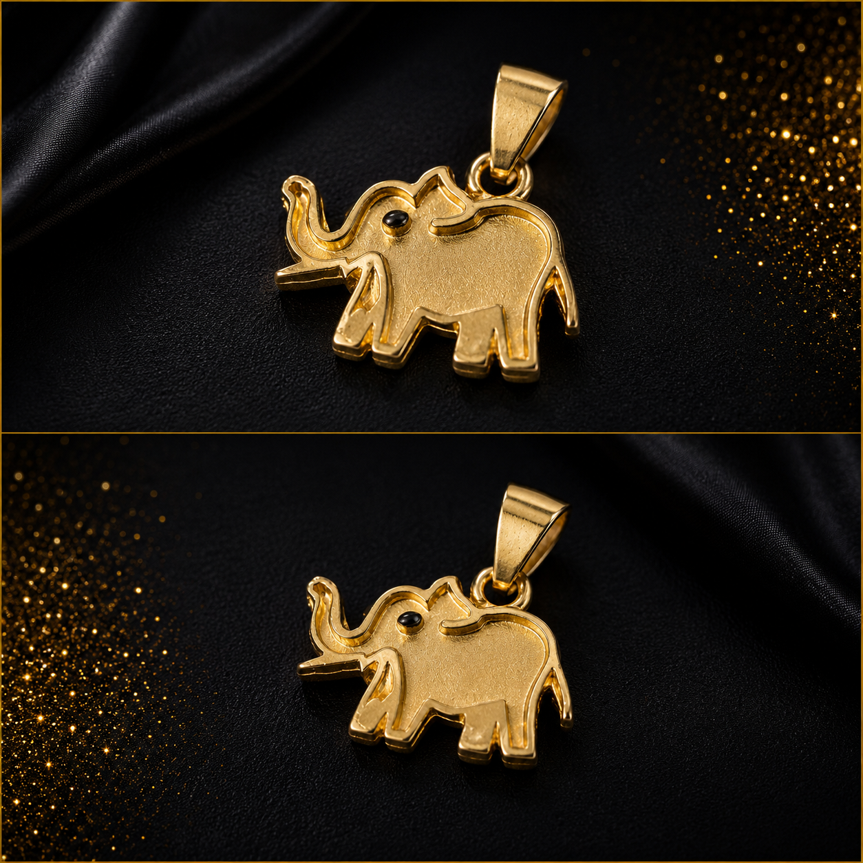 Tiny Elephant Lucky Charm Pendant - Image 5