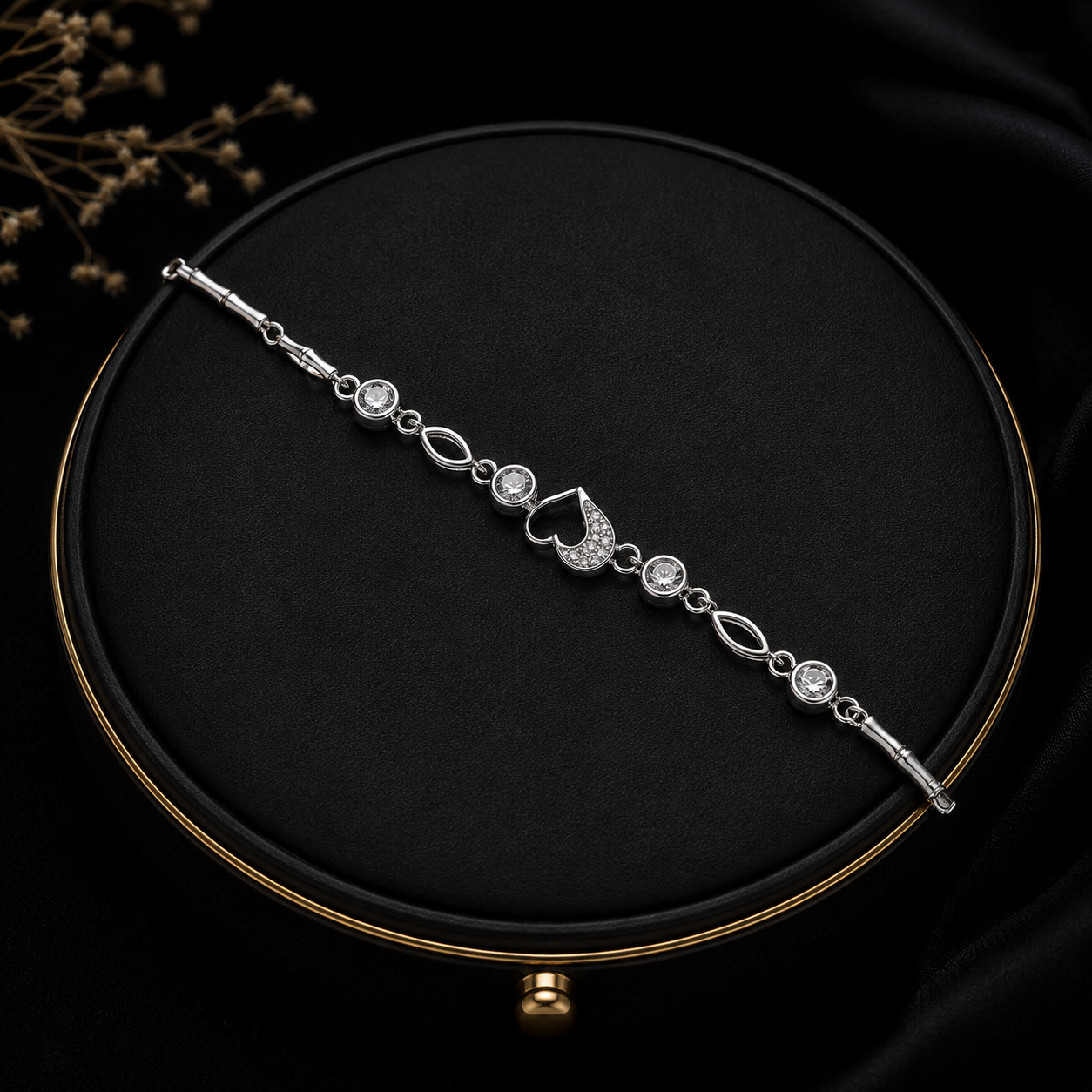 Round Heart & Round Heart Shape Bracelet