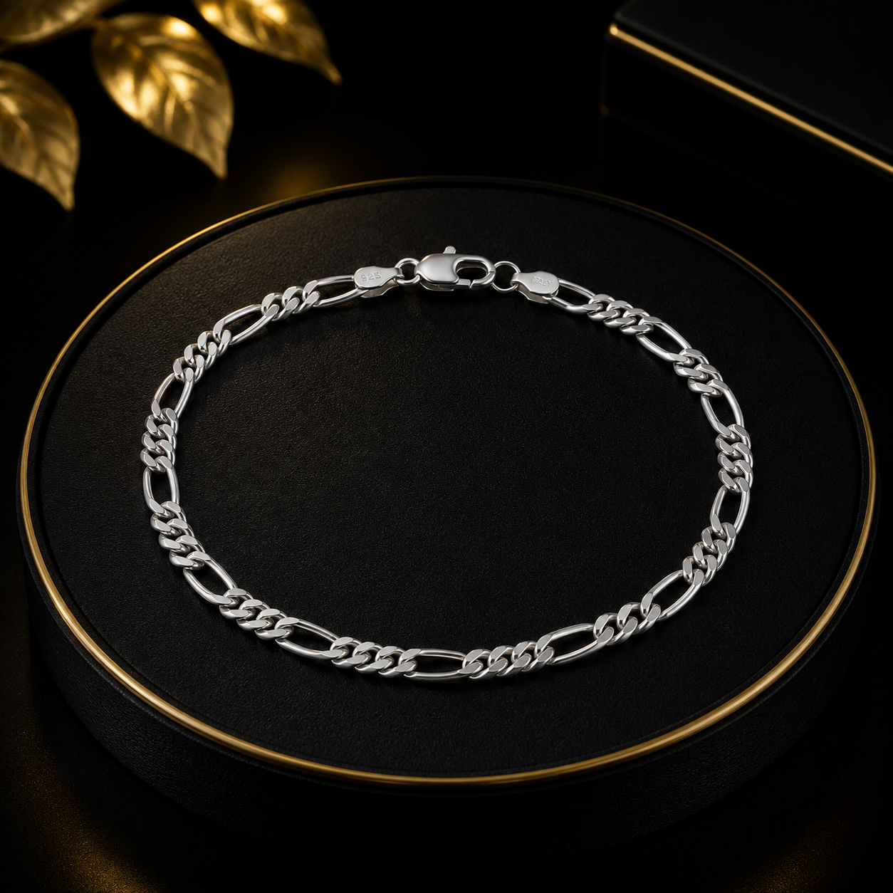Regular Round & Oval Design Gents Bracelet - Image 6