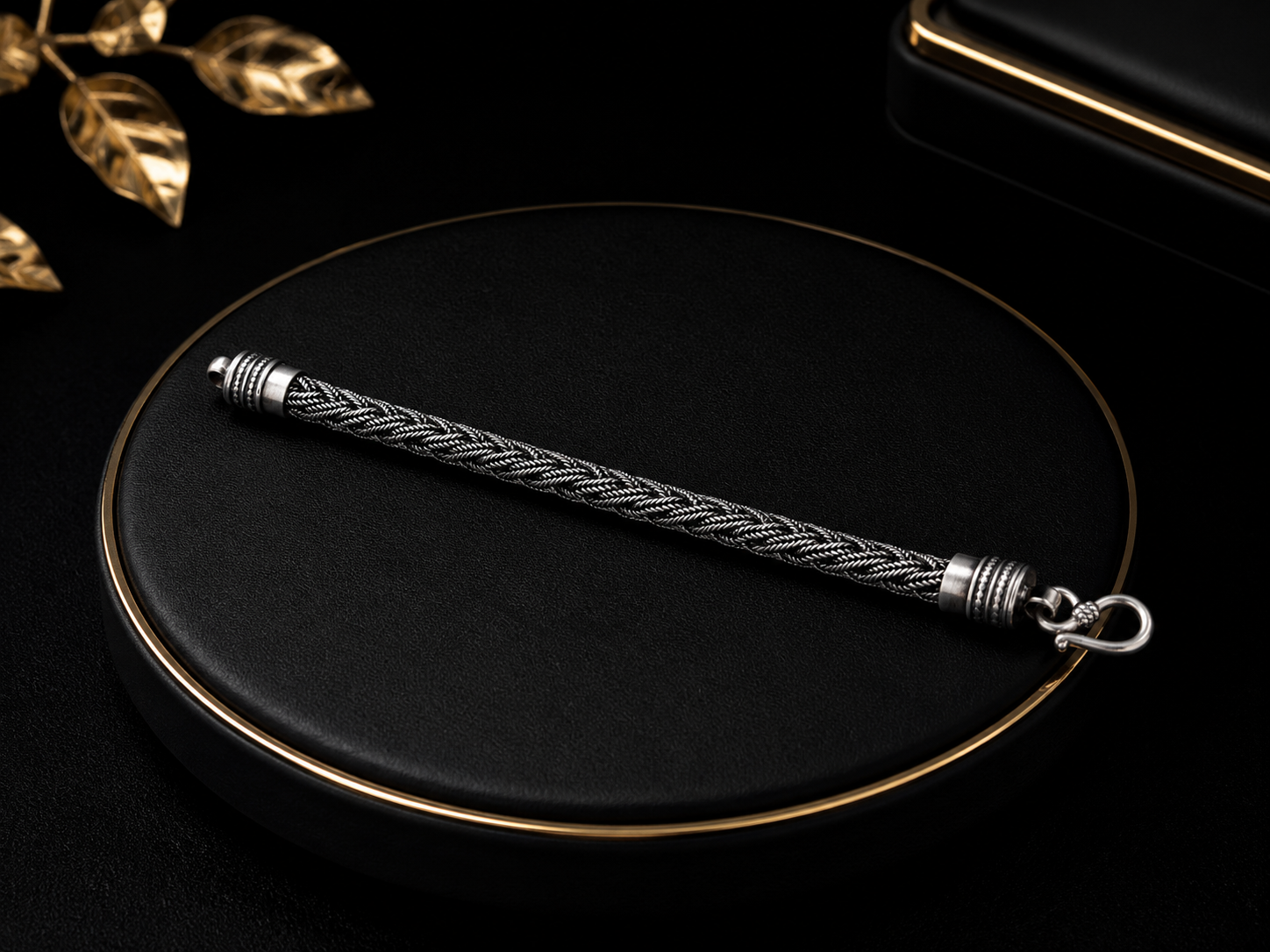 Rope Engraved Design Gents Bracelet - Image 7
